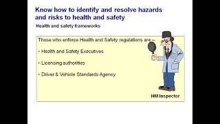 Unit 1 Health and Safety in Private Hire and Professional Taxi [upl. by Eerrehs]