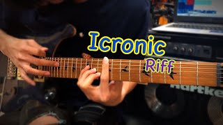 Polyphia  Icronic Guitar Tapping Riff  Guitar Cover by Cheewa [upl. by Adnilasor]