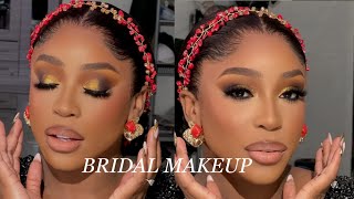 GET READY WITH MY BRIDEBRIDALPREP  Pt1 bridalmakeup bridalbeauty contentcreator [upl. by Wain178]