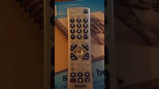 Phillips CL035A universal remote programming [upl. by Siroled]