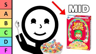 I Ranked EVERY Cereal… [upl. by Nelad336]