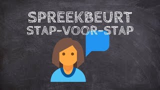 Spreekbeurt maken stap voor stap  video onderwijs [upl. by Arriet]