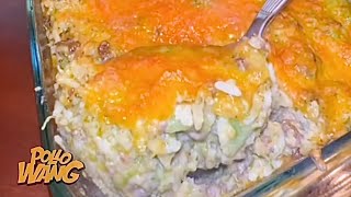 Beefy Broccoli Cheddar Cheese Casserole by Pollo Wang [upl. by Myrtle422]