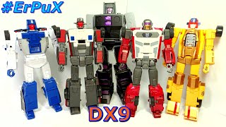 STUNTICONS  MENASOR  DX9  Masterpiece Transformers  shorts compilation [upl. by Razatlab]