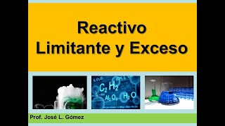 REACTIVO LIMITANTE y EXCESO [upl. by Tema]