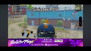 Sinister Plays vs 10T BLASTER  Ultimate Royale  a1esports sinisterplays [upl. by Ytrebil]