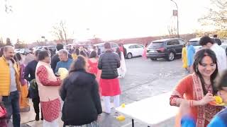 Chhath Puja Celebrations in Canada 2024  Sandhya Argya [upl. by Tony347]