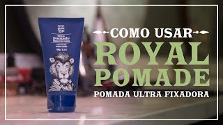 APRENDA A USAR A ROYAL POMADE  QOD Barber Shop [upl. by Nirhtak851]