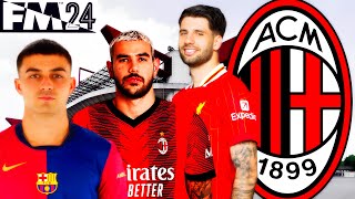 FM 2024  MILANODA SOYGUN VAR  AC MILAN REBUILD 5 YIL [upl. by Nogras]