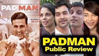 Padman Public Review  Akshay Kumar Sonam Kapoor  Padman First Day First Show [upl. by Nelson]