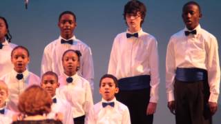 quotThe Bells by Lon Berry Young Sandlapper Singers [upl. by Attolrahc110]