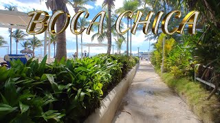 Boca Chica Dominican Republic 4k [upl. by Nyrtak]