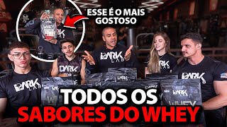 PROVANDO OS NOVOS SABORES WHEY CONCENTRADO DARK LAB [upl. by Bazar]