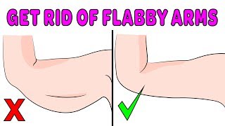 The 4 minute workout to get rid of flabby arm fat with no equipment [upl. by Oivatco]