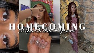 500 maintenance vlog  grwm for homecoming  Unice Hair [upl. by Irac191]