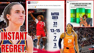 INSTANT REGRET Indiana Fans CRUSH Nalyssa Smith after Fever BRAG about her in China  WNBA [upl. by Oleusnoc]