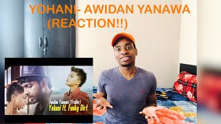 AFRICAN REACTION to  Awidan Yanawa  ඇවිදන් යනවා  Yohani ft Funky Dirt  Official video [upl. by Stover]