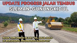 SUDAH SIAP DI ASPAL‼️ JALAN TEMBUS SLEMANGUNUNGKIDUL DI BOKOHARJO PRAMBANAN  INI PROGRESNYA ‼️ [upl. by Rabjohn]