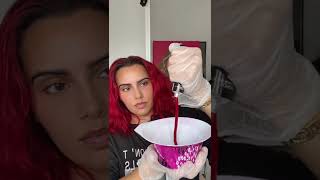 How to dye your hair red WITHOUT BLEACHING first [upl. by Vullo]