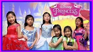 Pretend Play Costumes Disney Princess  Fun TV [upl. by Gabby152]