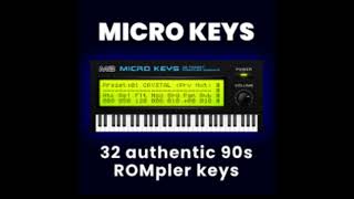 Free Micro Keys Rompler Sound Demo [upl. by Orelu209]