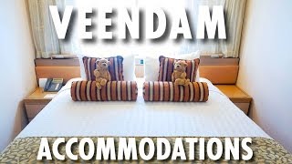 Veendam Tour amp Review Accommodations  Holland America Line  Cruise Ship Tour amp Review [upl. by Norrehc242]