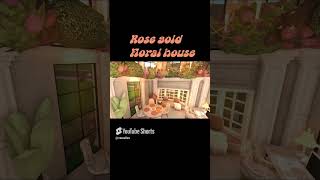 BLOXBURG  Floral Rouse gold house [upl. by Jessey]