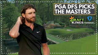 The Masters Use These Golfers in Your DraftKings Lineups [upl. by Spiers]