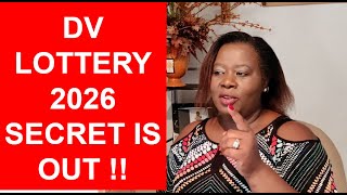 DV LOTTERY 2026 IS OUT [upl. by Washko]