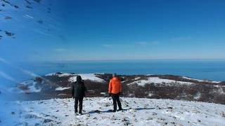 escursione sulla neve a Pizzo Carbonara [upl. by Diamante]