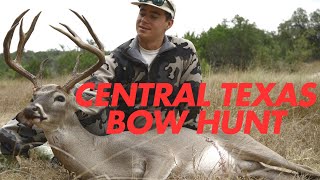 Central Texas Bow hunt Freak Buck Down [upl. by Mehs887]