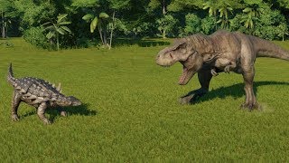 PolacanthusFully Modified VS IRex Indoraptor Trex Suchomimus and Baryonyx  JWE [upl. by Youlton]