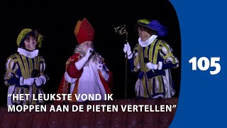 Sinterklaas maakt spectaculaire entree op het dak in Heemstede  Haarlem105 [upl. by Graham46]