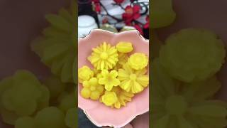 beeswax flower making Beeswax flower for lipstick How to make wax flowers shorts beeswax wax [upl. by Salohcin]