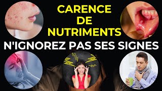 23 Signes de Manque en Nutriments et Comment les Corriger [upl. by Atselec448]