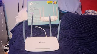 TPlink Archy C50 ac1200 WiFi Router unboxing [upl. by Ajiam]