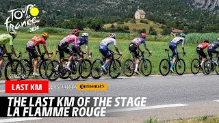 Last Km  Stage 17  Tour de France 2024 [upl. by Bradstreet]