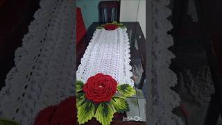 Caminho de mesa crochet artesanatoparaganhardinheiro lucrandocomcroche [upl. by Liag77]