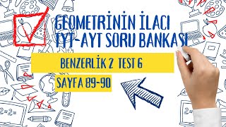 ACİL YAYINLARI GEOMETRİNİN İLACI SORU BANKASIBenzerlik Test 6 [upl. by Saire]