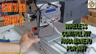 Modulo WiFi para Genmitsu 3020 PRO MAX V2 CNC Router Engraver Metal and Wood 100 EXPLICADO [upl. by Fries]