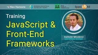 JavaScript and FrontEnd Frameworks Training with Svetlomir Miloslavov [upl. by Byler]