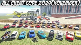 Indian Bikes Driving 3D Game All Cars Cheats Code Of New Update  INDIAN BIKE DRIVING 3D  TMKROTATE [upl. by Ettennat]