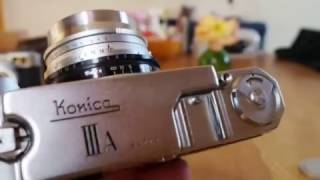 Konica ⅢA Hexanon F18 [upl. by Aihtyc]