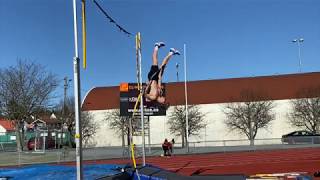 6 step pole vault  SONDRE GUTTORMSEN [upl. by Celie]