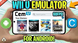 🔥 CEMU ANDROID V15  SETUPSETTINGSSPIDERMAN TEST BIG UPDATE  WII U EMULATOR [upl. by Leemaj]