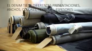 PROCESO DE FABRICACION DEL DENIM [upl. by Eedrahc]