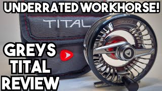 TOP Mid Range MultiUse Fly Reel Review Greys Tital Fly Reels [upl. by Yrrok636]