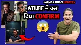 Salman Khan And Atlee Next Latest Update  Baby John Salman Khan Cameo Confirm By Atlee  Sikandar [upl. by Alracal]