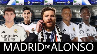 Así seria el REAL MADRID de XABI ALONSO Diego FC [upl. by Gazzo]