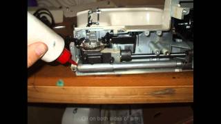 Globe Cub 3 Single Sewing machine Repair [upl. by Brott596]